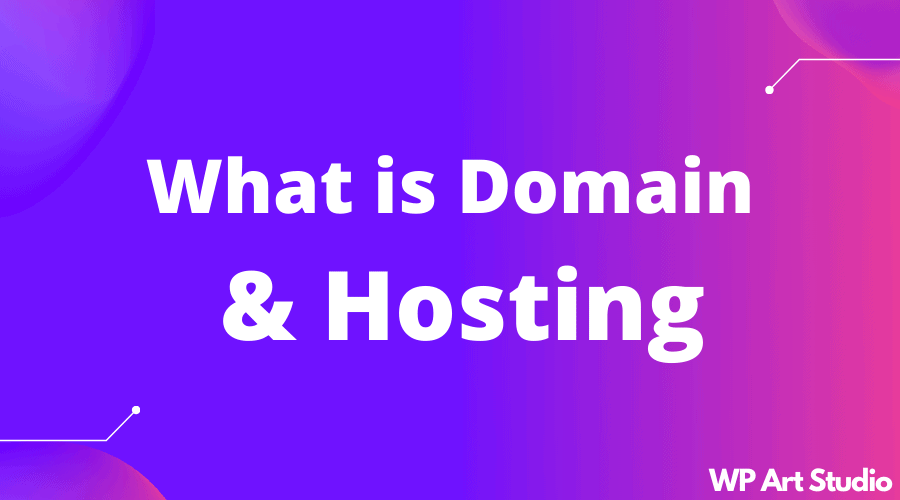 what is domain and hosting