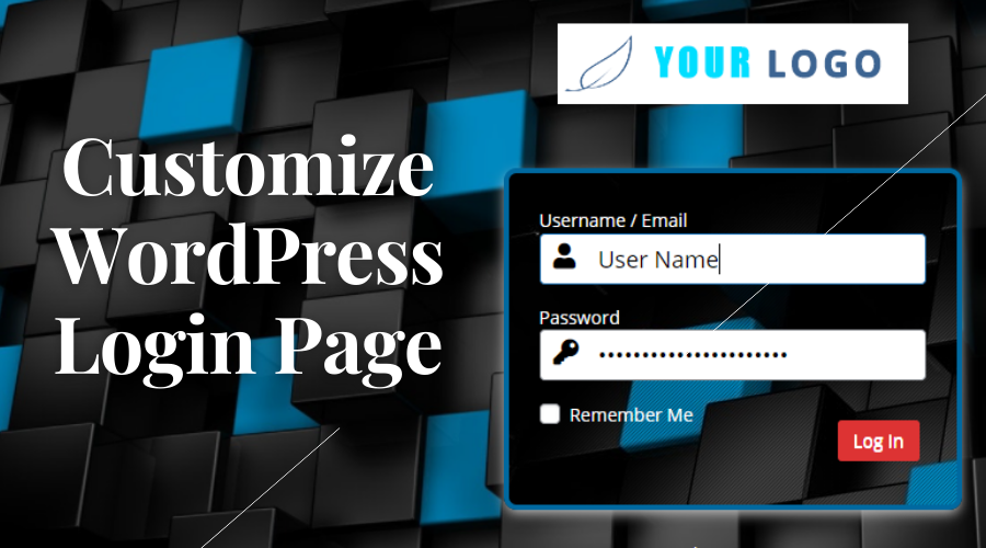 how to customize WordPress login page