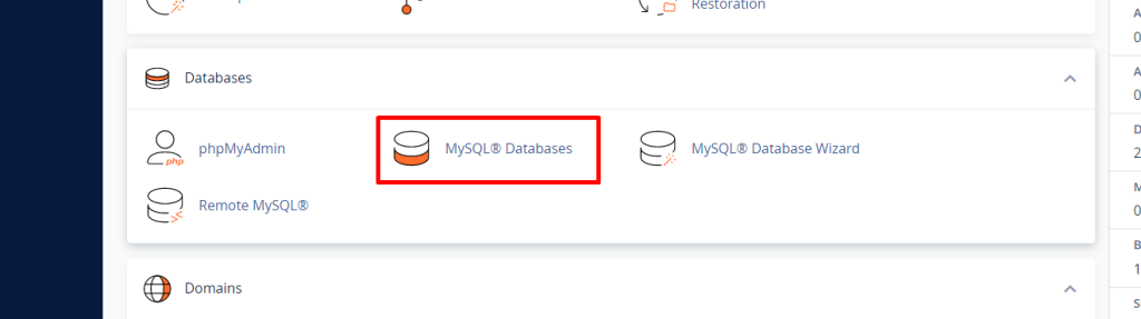 mysql database
