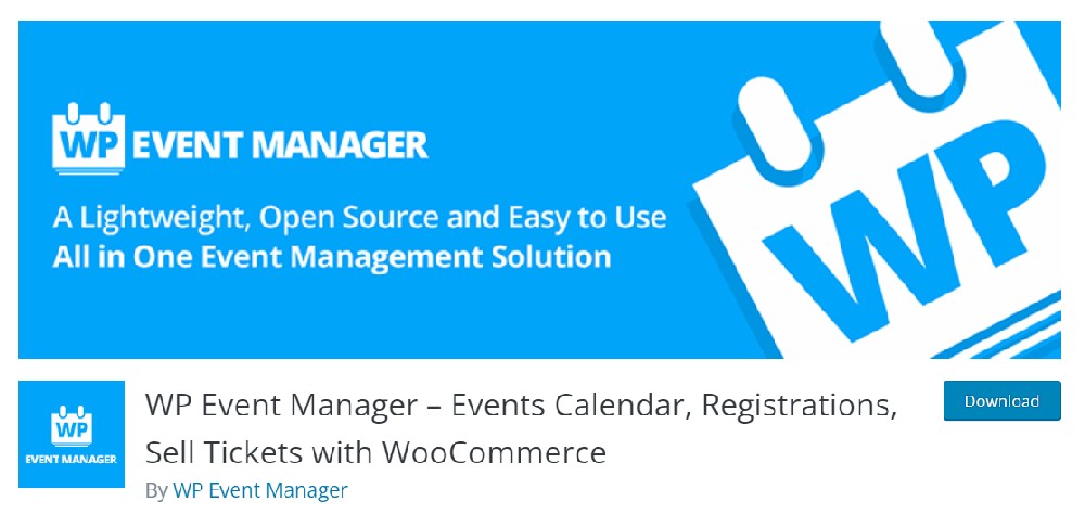 WP event Manager