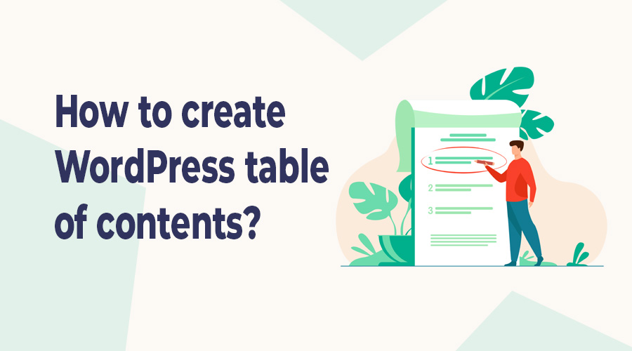 How to add wordpress table of contents to posts