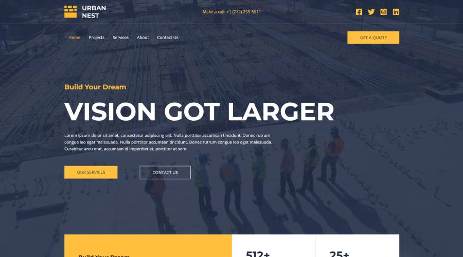Astra - Construction and Multipurpose Theme