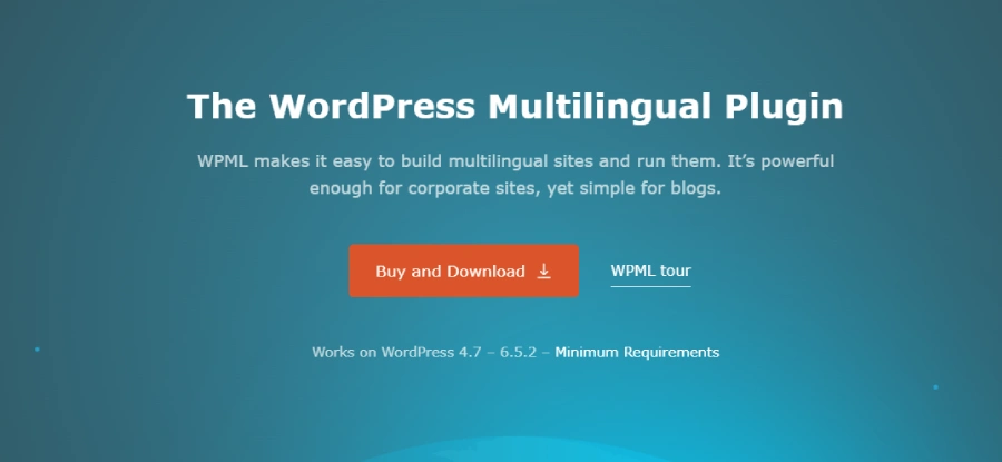 WPML- multilingual plugin